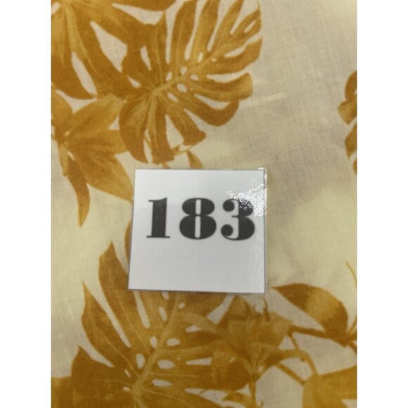 Banana Republic Women's Yellow Floral Blouse Size S - Picture 9 of 9